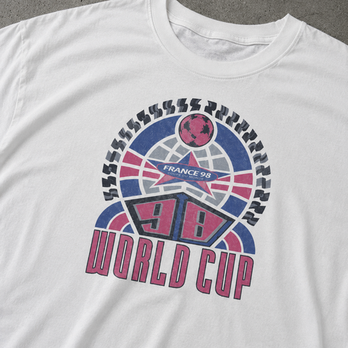 France World Cup Tee Vintage - FIFA World Cup 1998