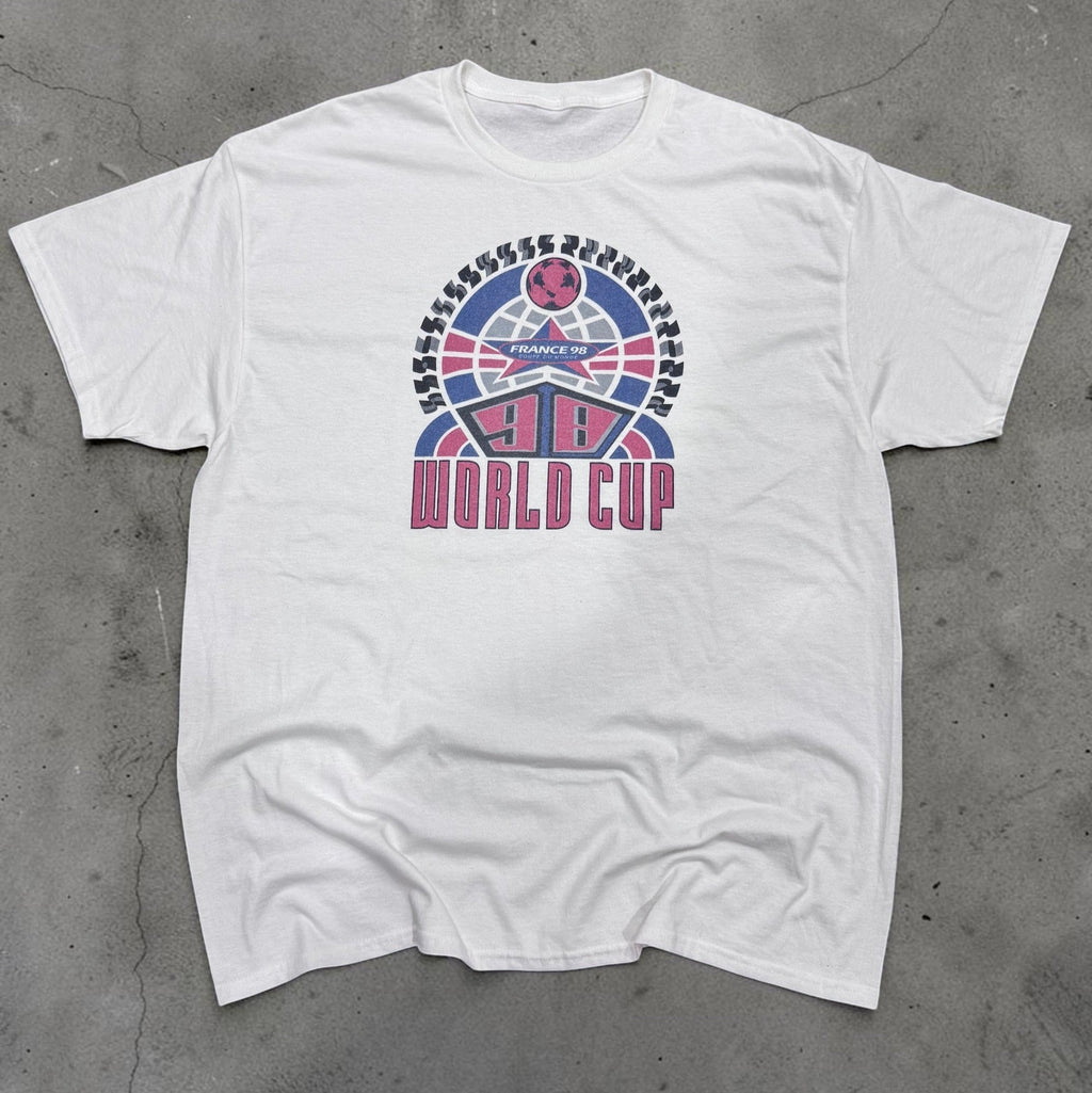 France World Cup Tee Vintage - FIFA World Cup 1998