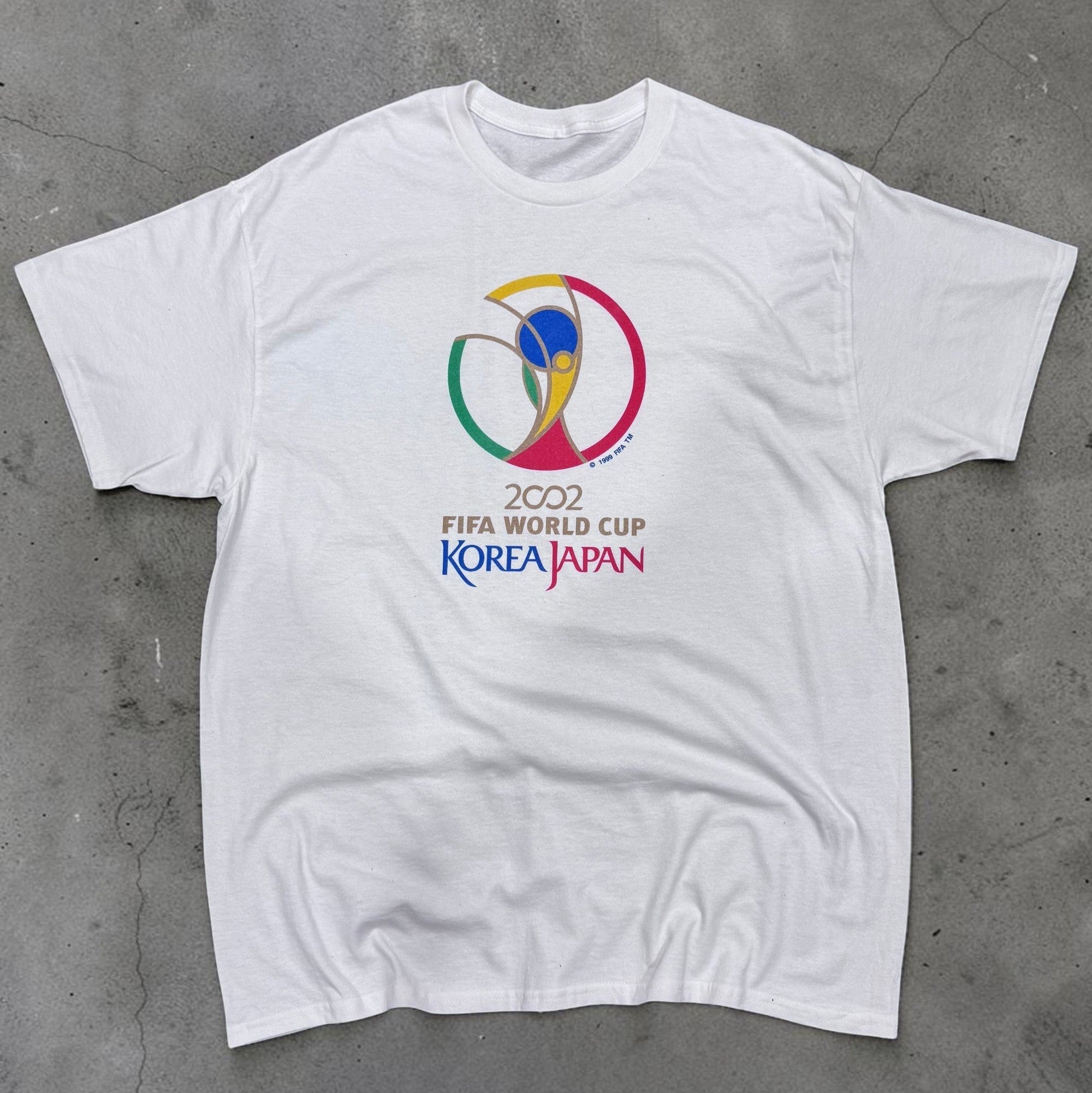 2002 FIFA World Cup Korea Japan T-Shirt – Vintage – Last Call Thrift